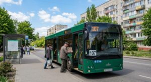 Автобус №107 в м.Харків