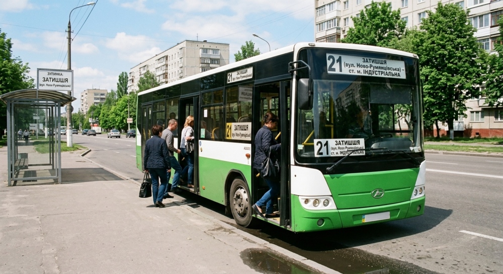 Автобус №21 в м.Харків