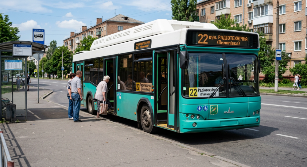 Автобус №22 в м.Харків