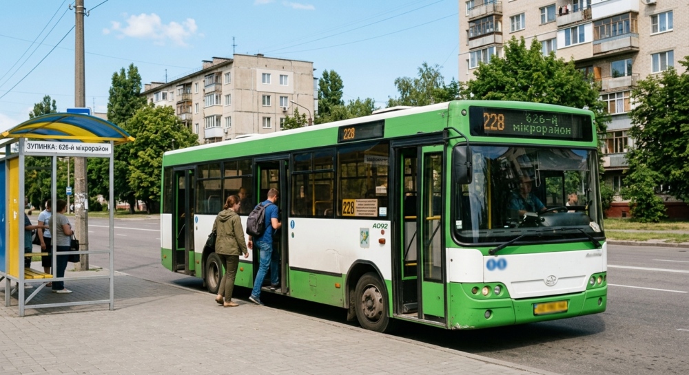 Автобус №228 в м.Харків