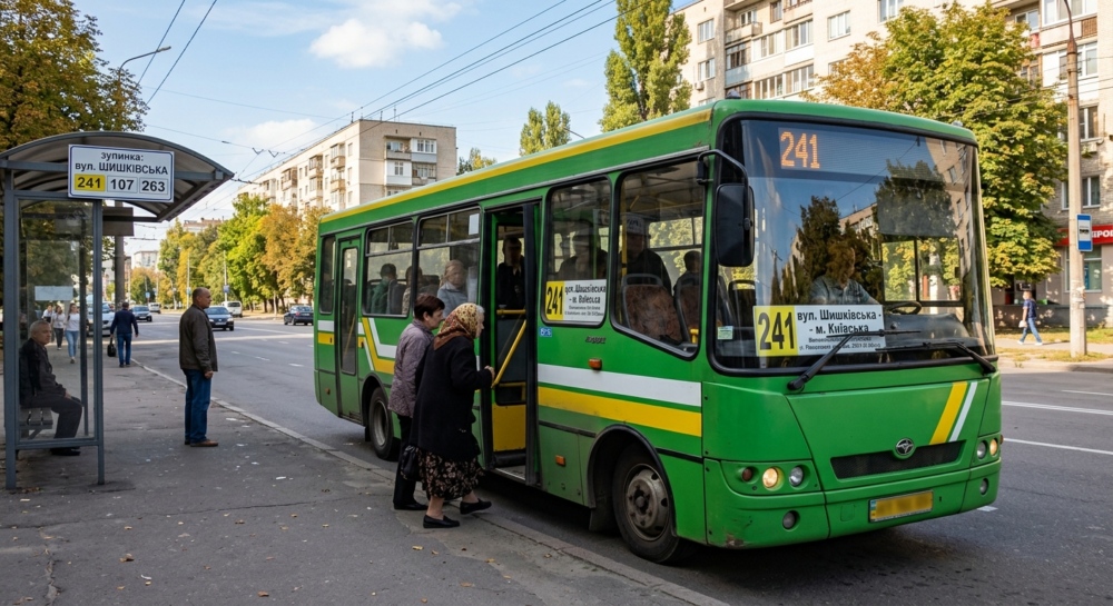 Автобус №241 в м.Харків