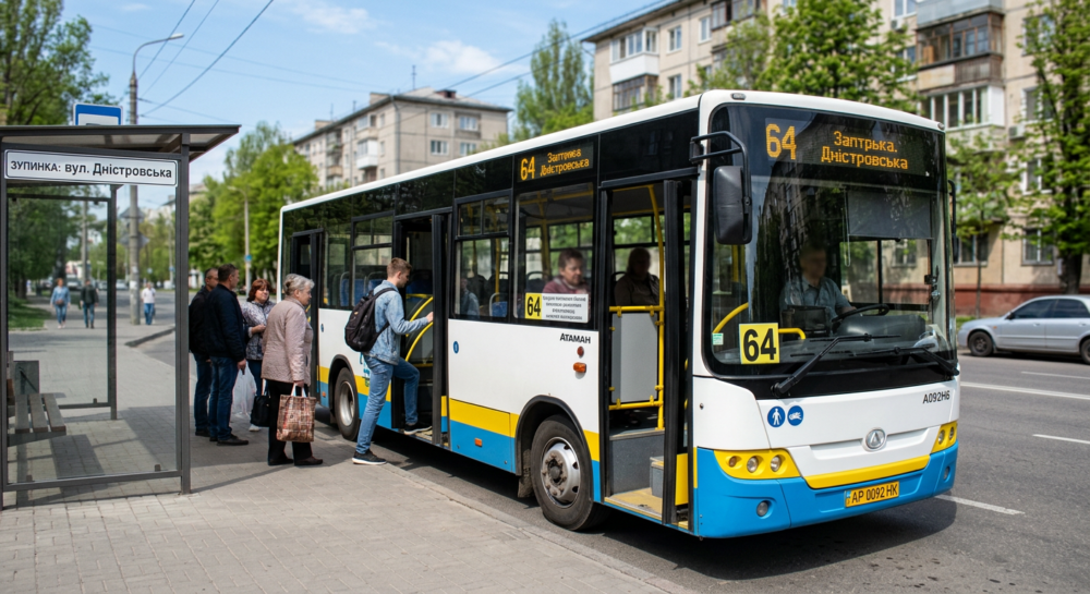 Автобус №64 в м.Харків