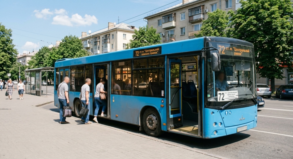 Автобус №72 в м.Харків