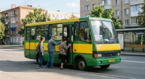 Маршрутка №121e в м.Харків