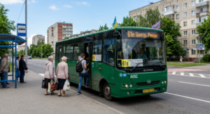 Маршрутка №61e в м.Харків