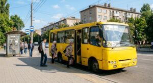 Маршрутка №75е в м.Харків