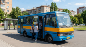Маршрутка №E-1 в м.Харків