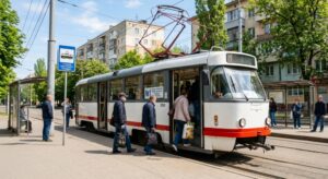 Трамвай №1 в м.Одеса