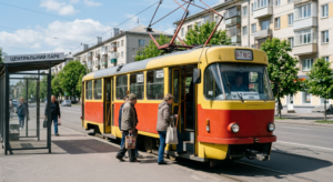 Трамвай №12 в м.Харків