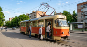Трамвай №16 в м.Харків