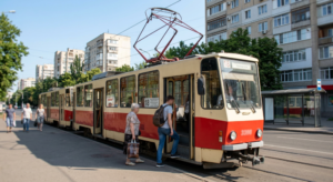 Трамвай №18 в м.Одеса