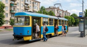 Трамвай №27 в м.Одеса