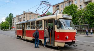 Трамвай №7 в м.Харків