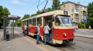 Трамвай №8 в м.Харків