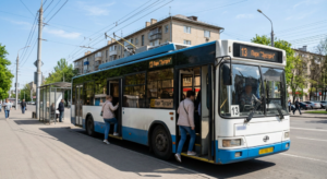 Тролейбус №13 в м.Харків