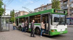 Тролейбус №19 в м.Харків