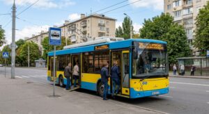 Тролейбус №25 в м.Харків