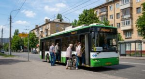 Тролейбус №3 в м.Харків
