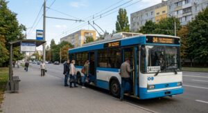 Тролейбус №34 в м.Харків