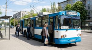Тролейбус №49 в м.Харків