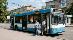 Тролейбус №51 в м.Харків