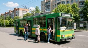 Тролейбус №53 в м.Харків