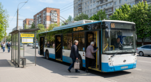 Тролейбус №65 в м.Харків