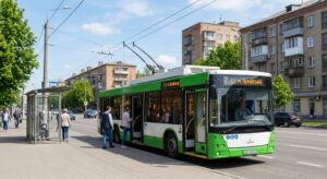 Тролейбус №7 в м.Харків