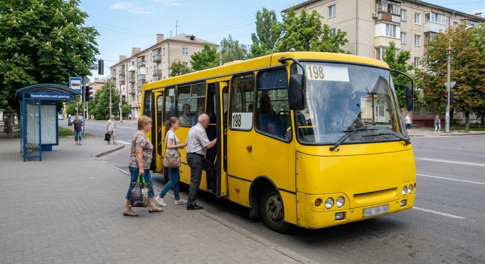 Маршрутка №198 в м.Одеса