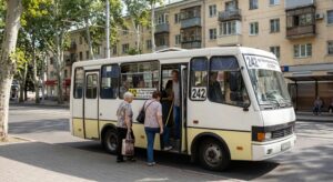 Маршрутка №242 в м.Одеса